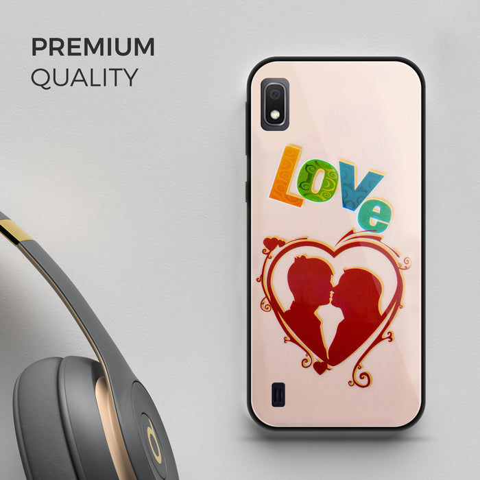 Designer Soft TPU Fancy Back Case Cover for Samsung A10