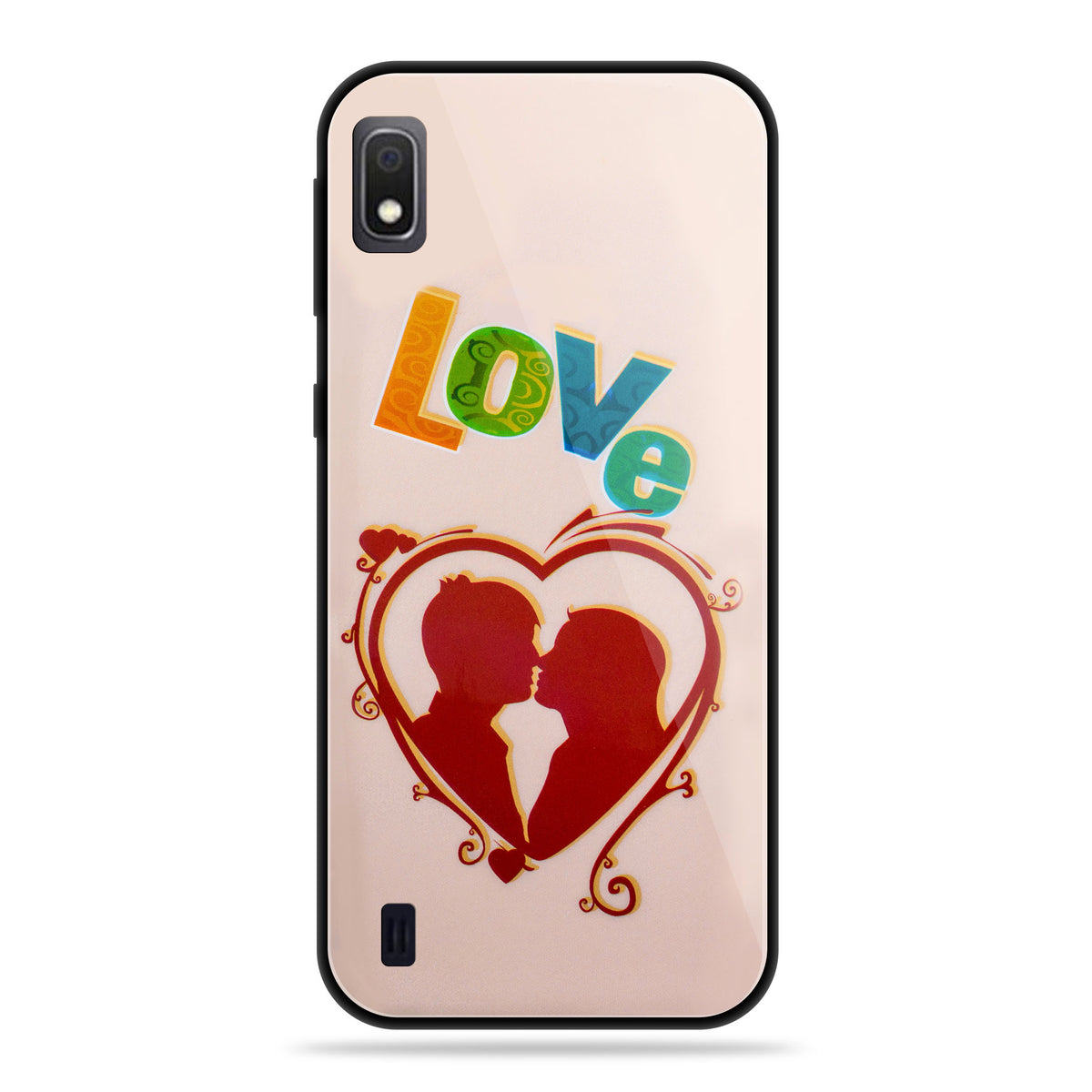 Designer Soft TPU Fancy Back Case Cover for Samsung A10