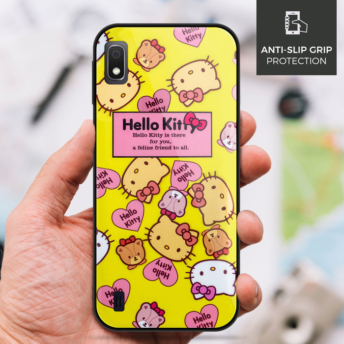 Designer Soft TPU Fancy Back Case Cover for Samsung A10