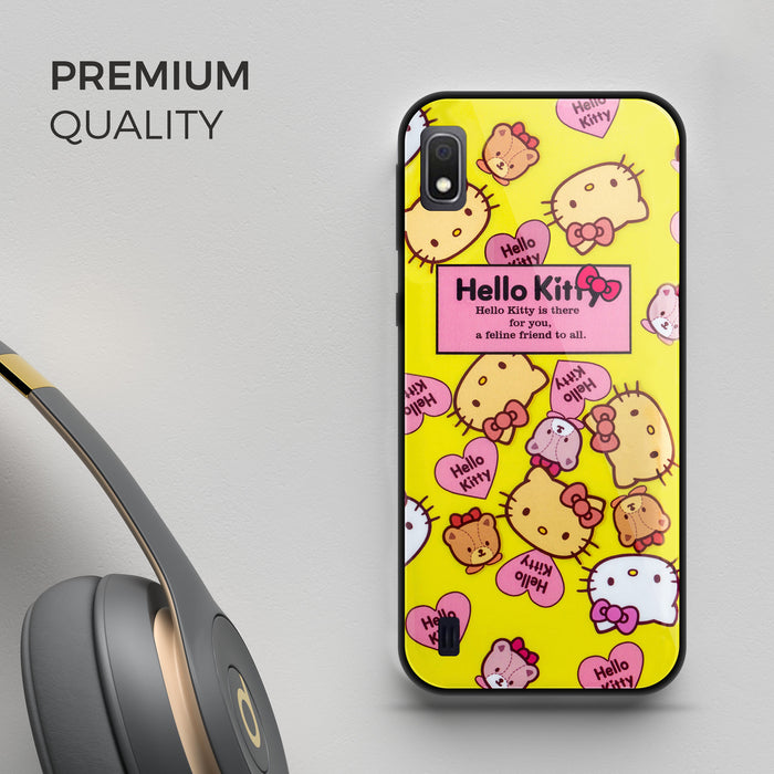 Designer Soft TPU Fancy Back Case Cover for Samsung A10