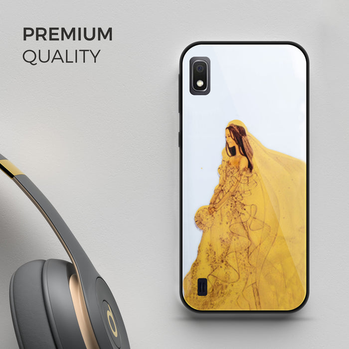 Designer Soft TPU Fancy Back Case Cover for Samsung A10