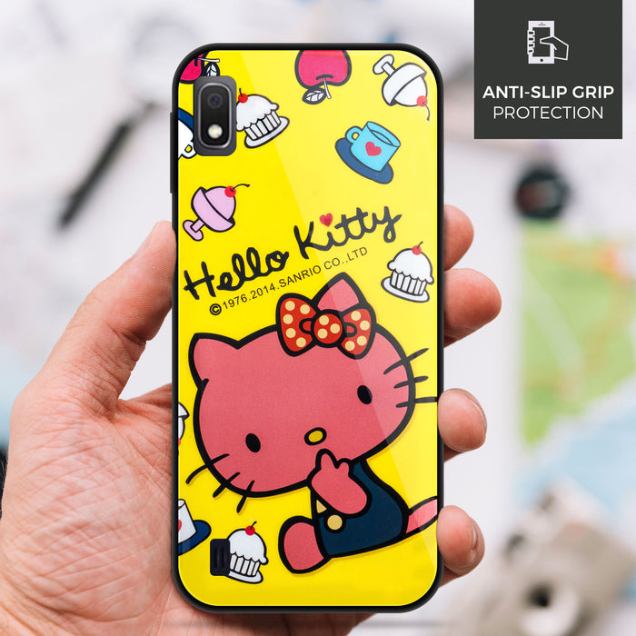 Designer Soft TPU Fancy Back Case Cover for Samsung A10