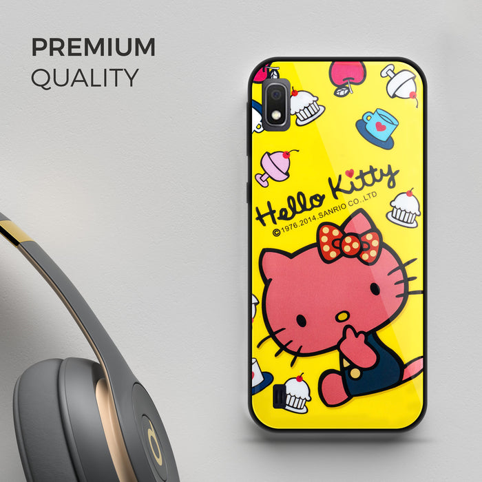 Designer Soft TPU Fancy Back Case Cover for Samsung A10