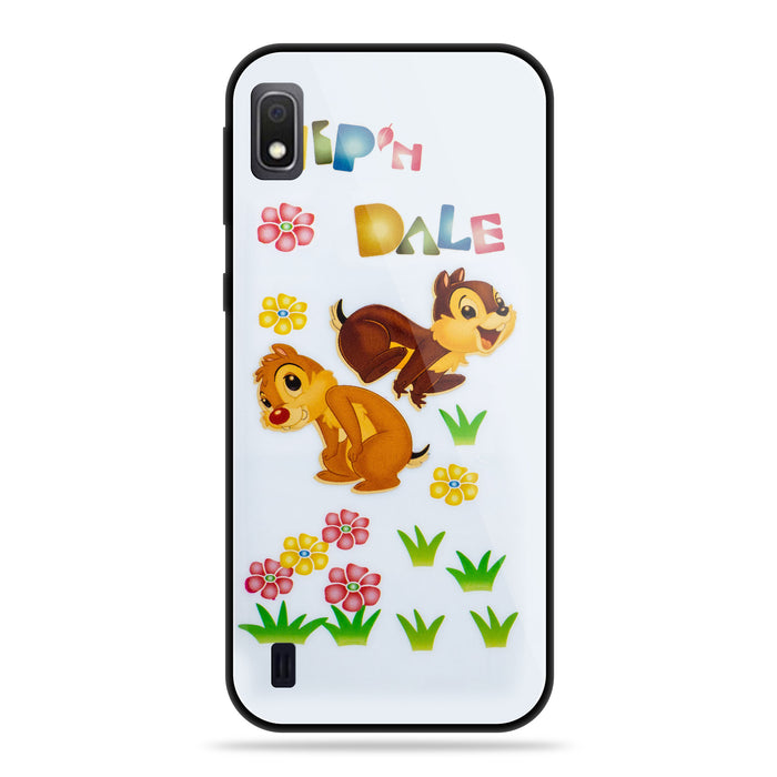 Designer Soft TPU Fancy Back Case Cover for Samsung A10
