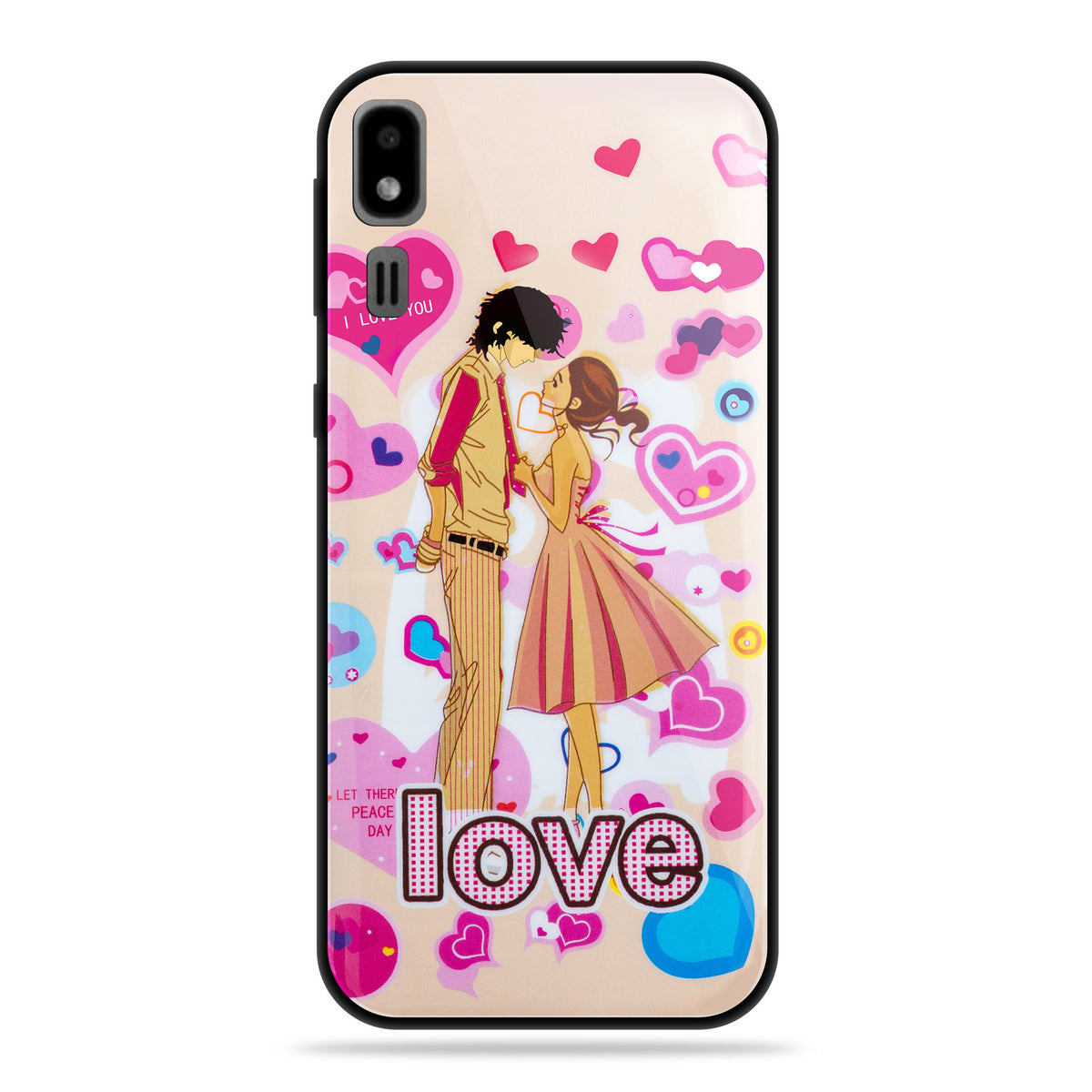 Designer Soft TPU Fancy Back Case Cover for Samsung A2 Core