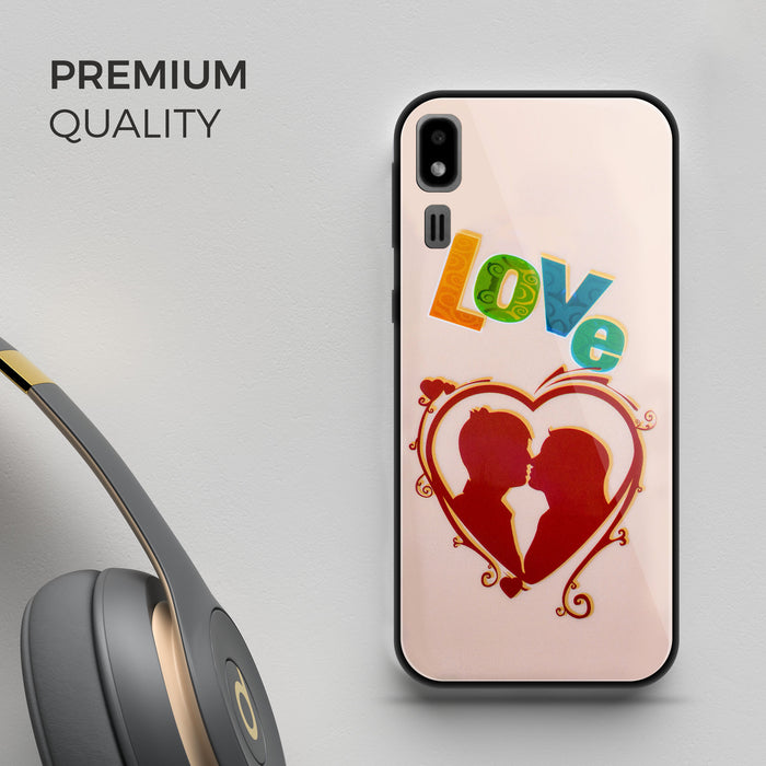 Designer Soft TPU Fancy Back Case Cover for Samsung A2 Core