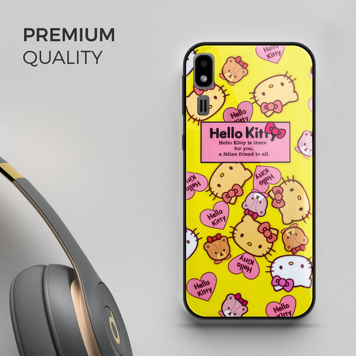 Designer Soft TPU Fancy Back Case Cover for Samsung A2 Core