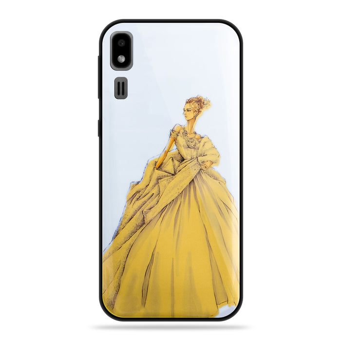 Designer Soft TPU Fancy Back Case Cover for Samsung A2 Core (24 PCS. SET)