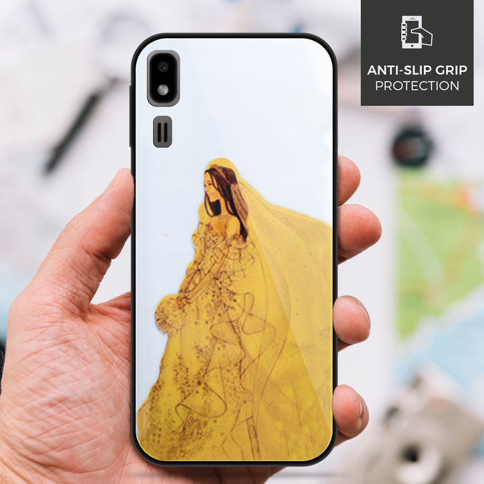 Designer Soft TPU Fancy Back Case Cover for Samsung A2 Core