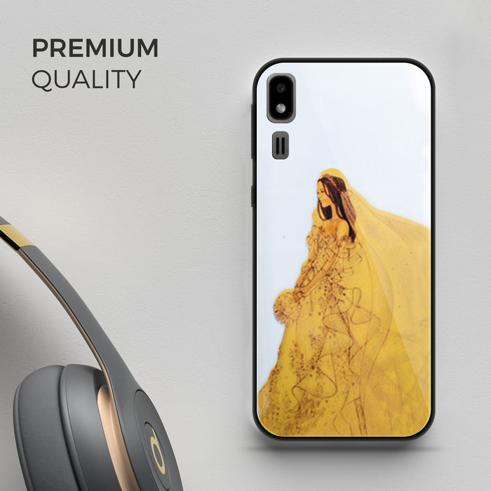 Designer Soft TPU Fancy Back Case Cover for Samsung A2 Core