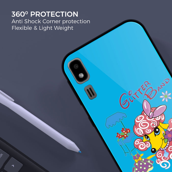 Designer Soft TPU Fancy Back Case Cover for Samsung A2 Core