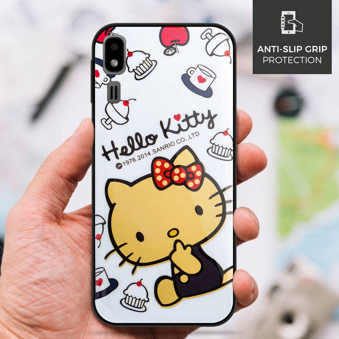 Designer Soft TPU Fancy Back Case Cover for Samsung A2 Core