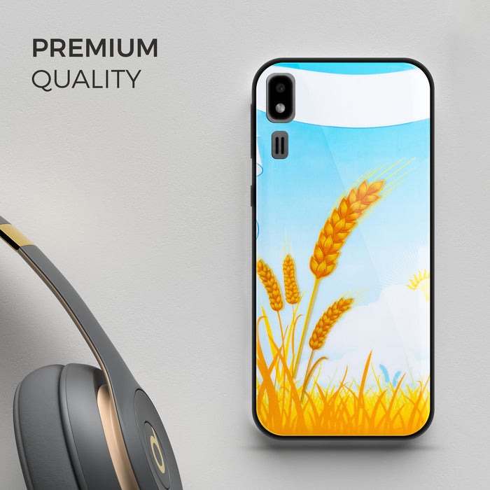 Designer Soft TPU Fancy Back Case Cover for Samsung A2 Core