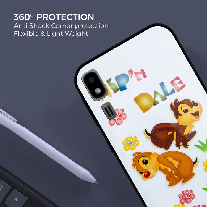 Designer Soft TPU Fancy Back Case Cover for Samsung A2 Core