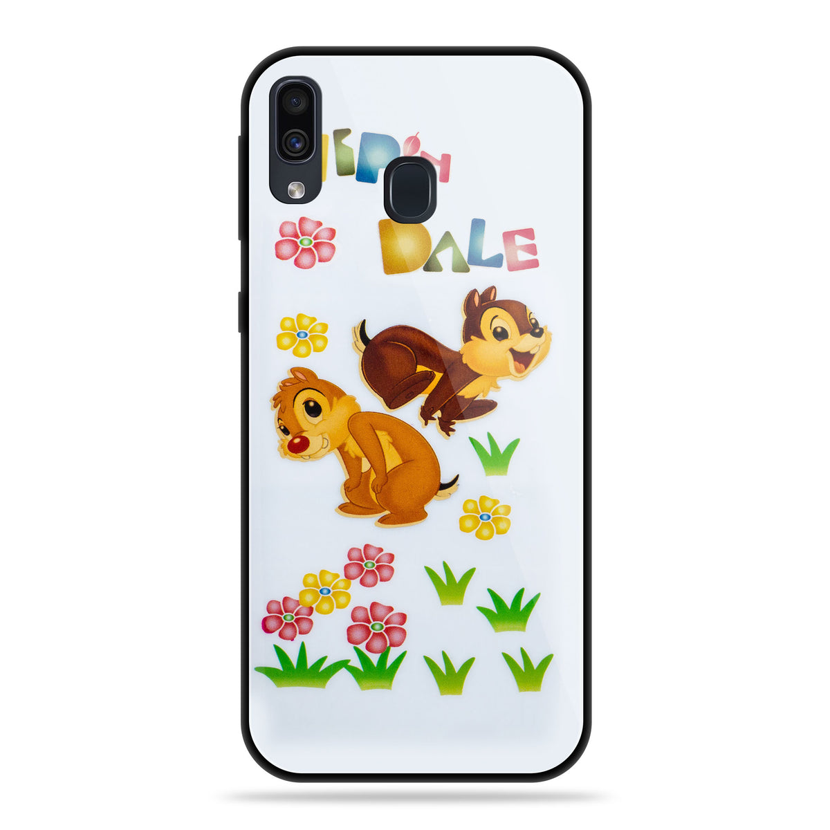 Designer Soft TPU Fancy Back Case Cover for Samsung A20