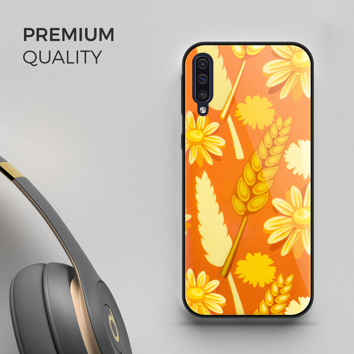 Designer Soft TPU Fancy Back Case Cover for Samsung A50