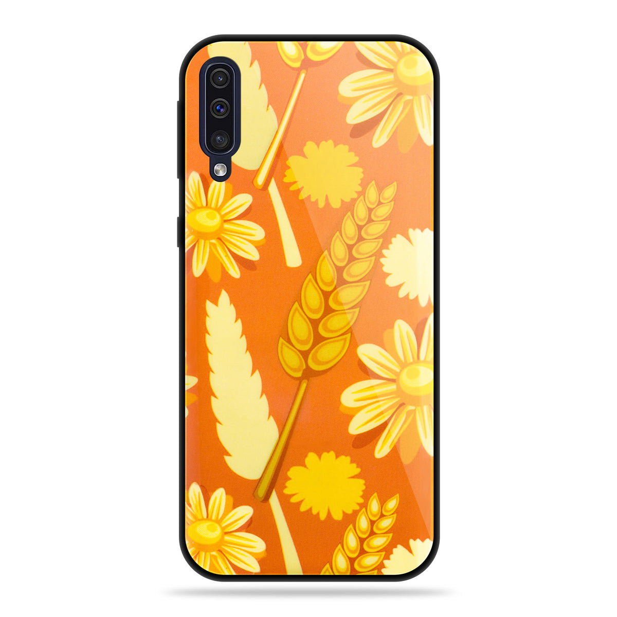 Designer Soft TPU Fancy Back Case Cover for Samsung A50