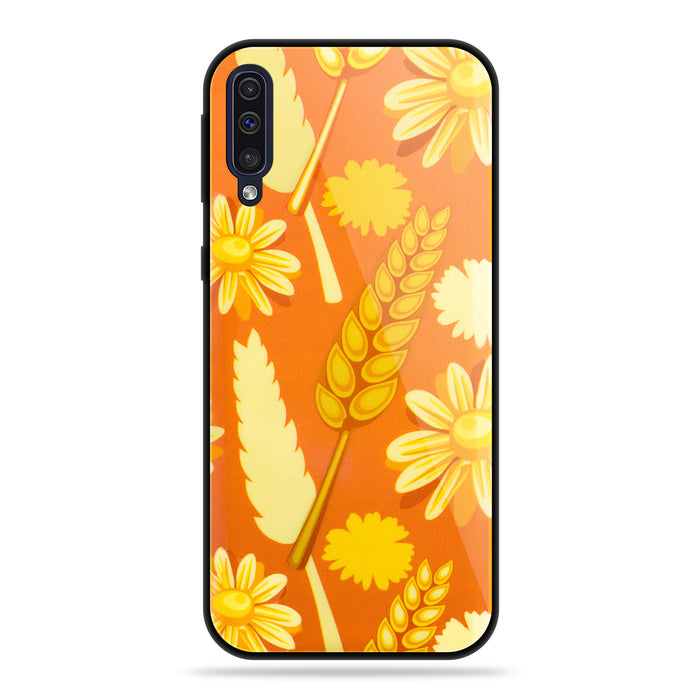 Designer Soft TPU Fancy Back Case Cover for Samsung A50
