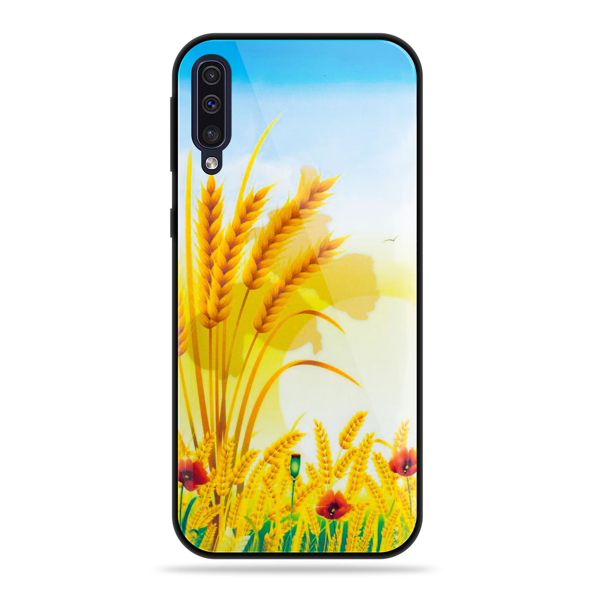 Designer Soft TPU Fancy Back Case Cover for Samsung A50