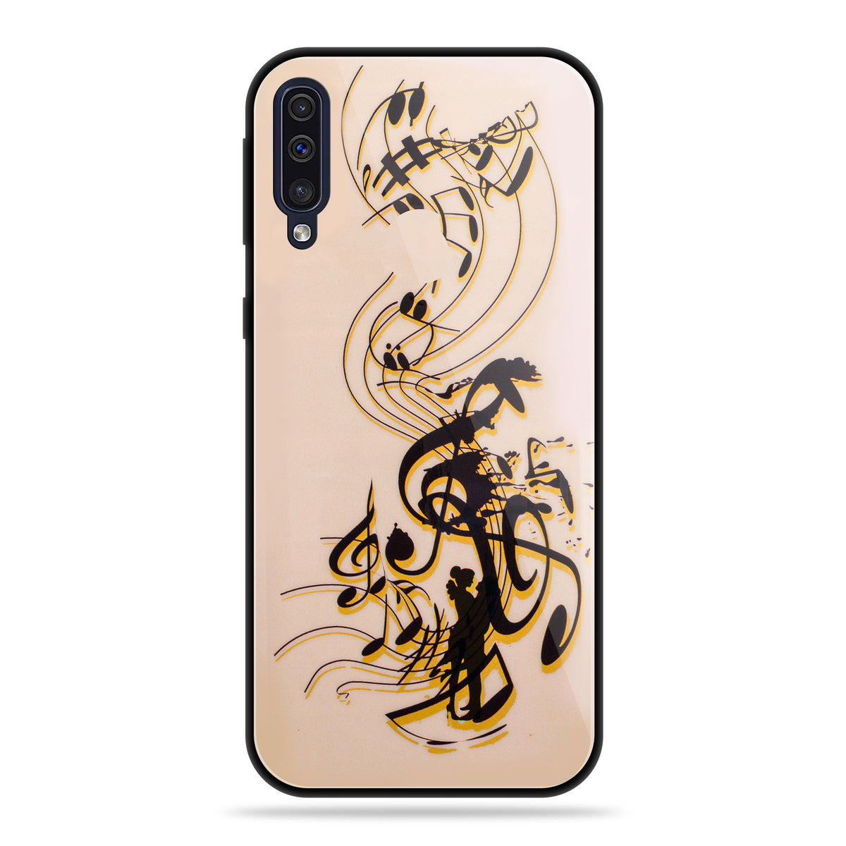 Designer Soft TPU Fancy Back Case Cover for Samsung A50