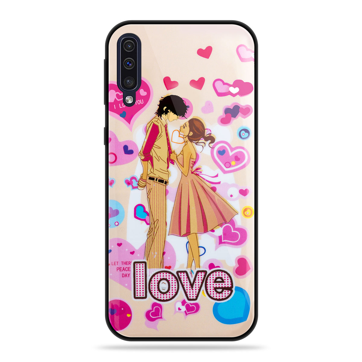 Designer Soft TPU Fancy Back Case Cover for Samsung A50