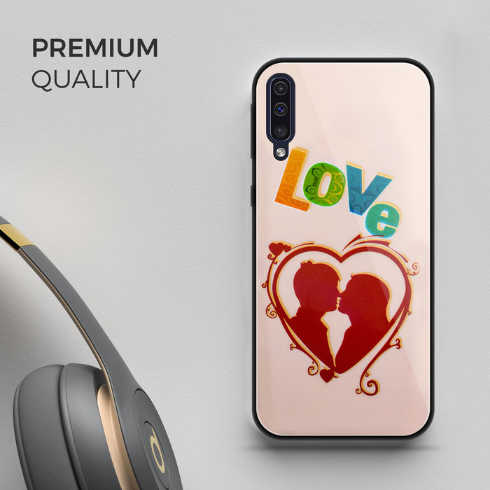 Designer Soft TPU Fancy Back Case Cover for Samsung A50