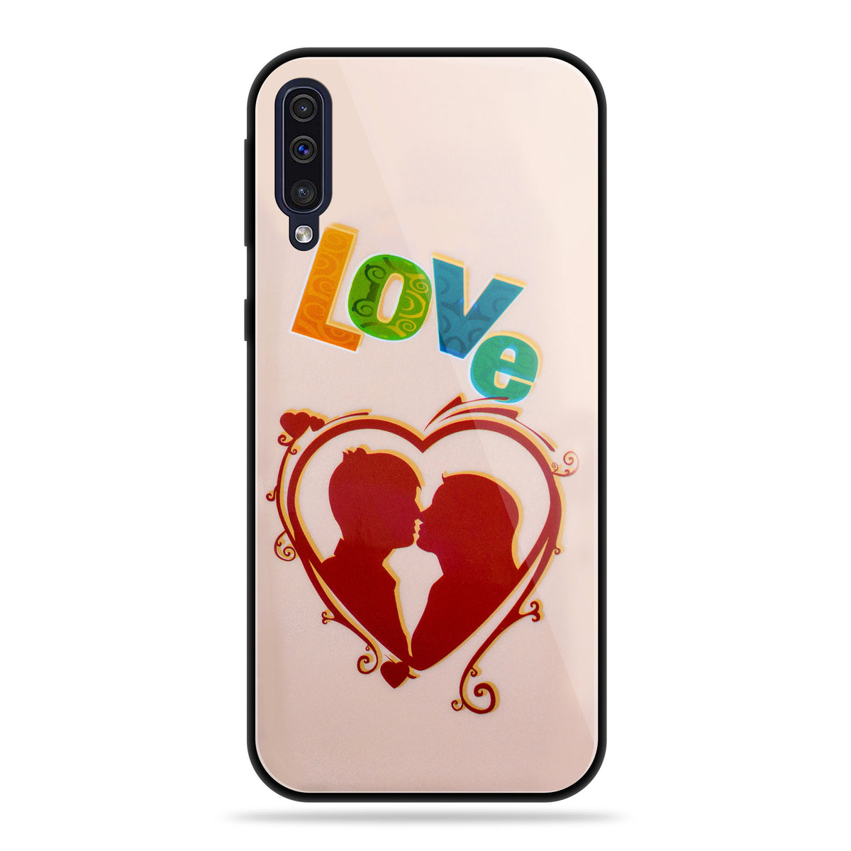 Designer Soft TPU Fancy Back Case Cover for Samsung A50