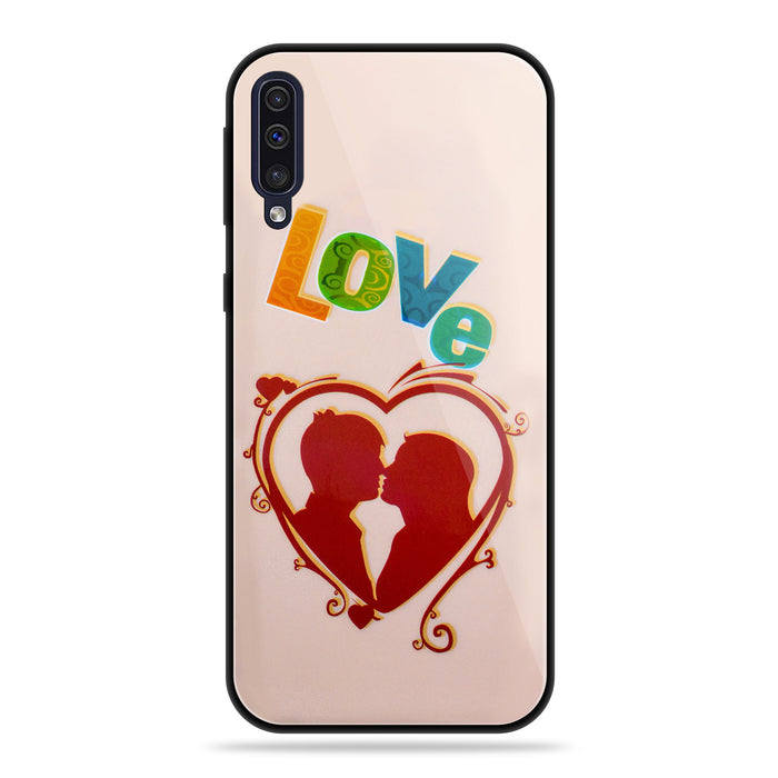 Designer Soft TPU Fancy Back Case Cover for Samsung A50