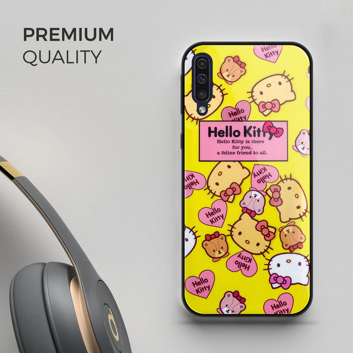 Designer Soft TPU Fancy Back Case Cover for Samsung A50