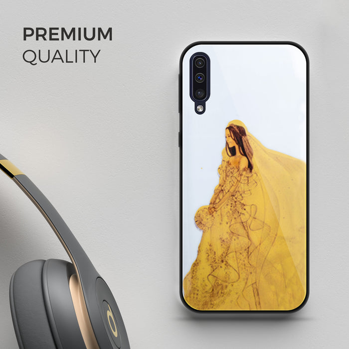 Designer Soft TPU Fancy Back Case Cover for Samsung A50