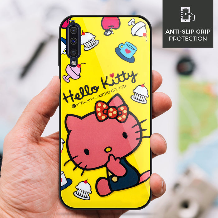 Designer Soft TPU Fancy Back Case Cover for Samsung A50