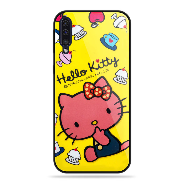 Designer Soft TPU Fancy Back Case Cover for Samsung A50