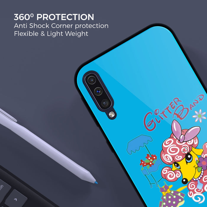 Designer Soft TPU Fancy Back Case Cover for Samsung A50