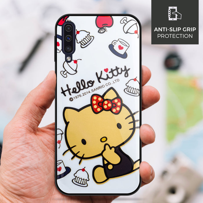 Designer Soft TPU Fancy Back Case Cover for Samsung A50