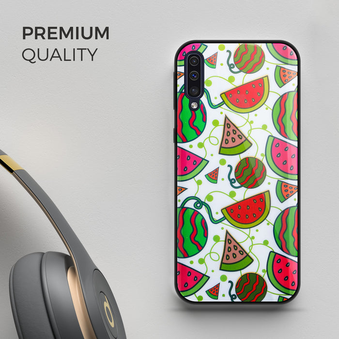 Designer Soft TPU Fancy Back Case Cover for Samsung A50