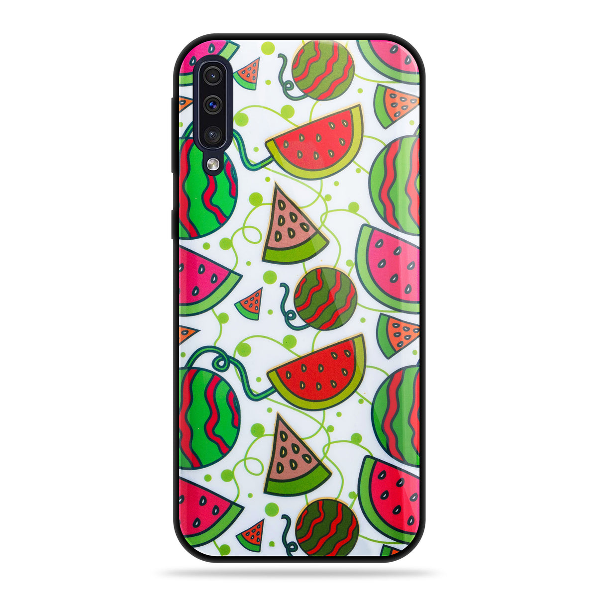 Designer Soft TPU Fancy Back Case Cover for Samsung A50