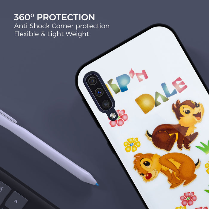 Designer Soft TPU Fancy Back Case Cover for Samsung A50