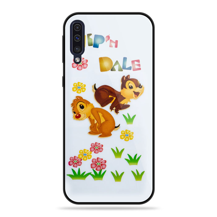 Designer Soft TPU Fancy Back Case Cover for Samsung A50 (24 PCS. SET)