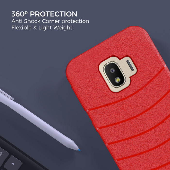 Designer Soft TPU Fancy Back Case Cover for Samsung J2