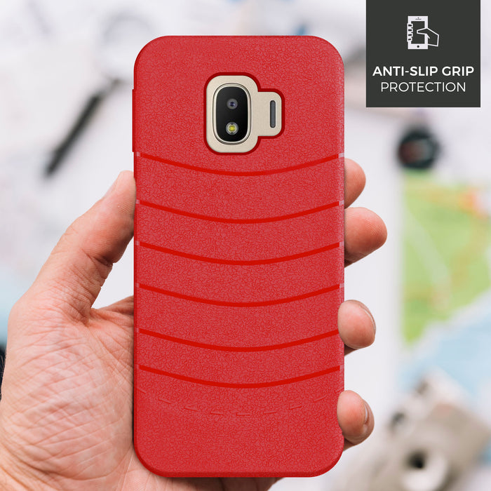 Designer Soft TPU Fancy Back Case Cover for Samsung J2