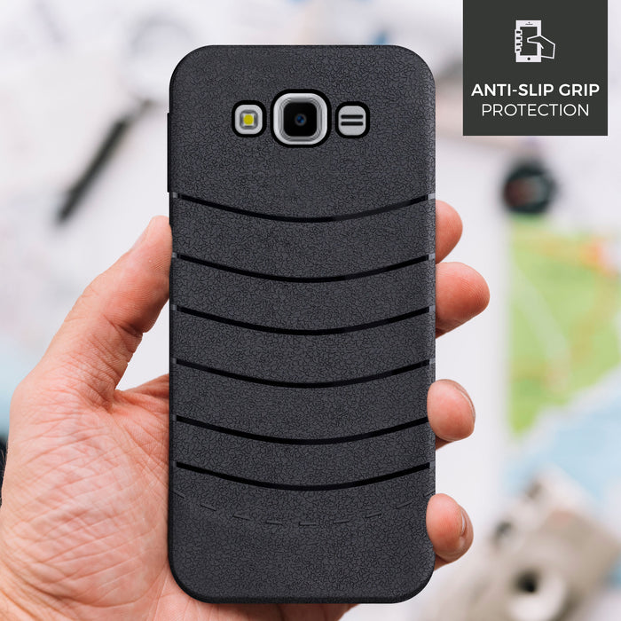 Designer Soft TPU Fancy Back Case Cover for Samsung J7