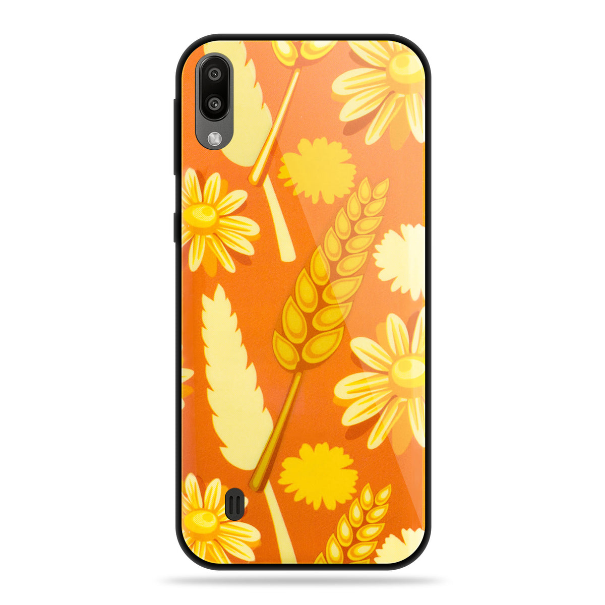 Designer Soft TPU Fancy Back Case Cover for Samsung M10