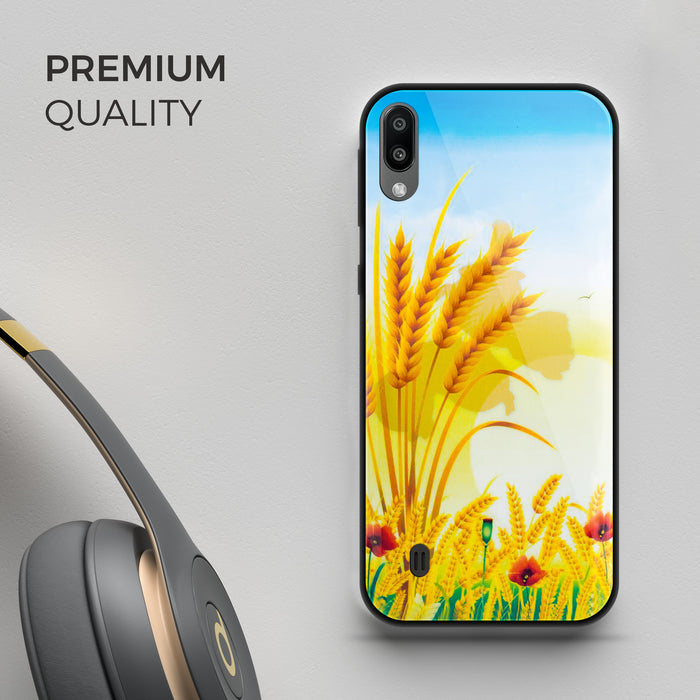 Designer Soft TPU Fancy Back Case Cover for Samsung M10