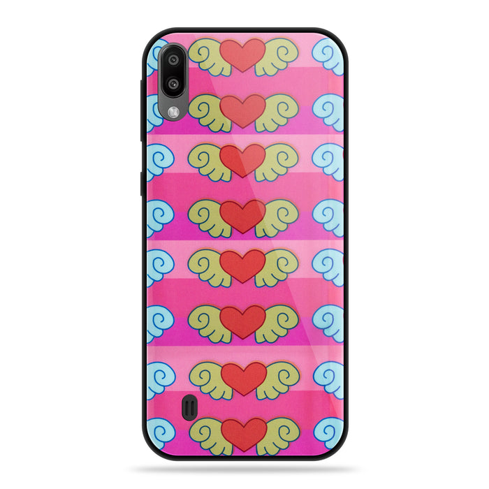 Designer Soft TPU Fancy Back Case Cover for Samsung M10 (24 PCS. SET)