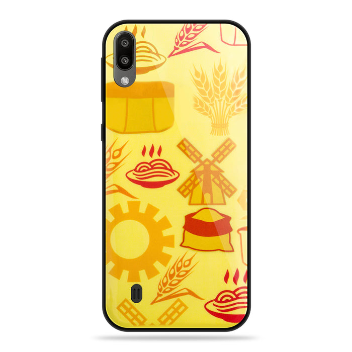 Designer Soft TPU Fancy Back Case Cover for Samsung M10 (24 PCS. SET)