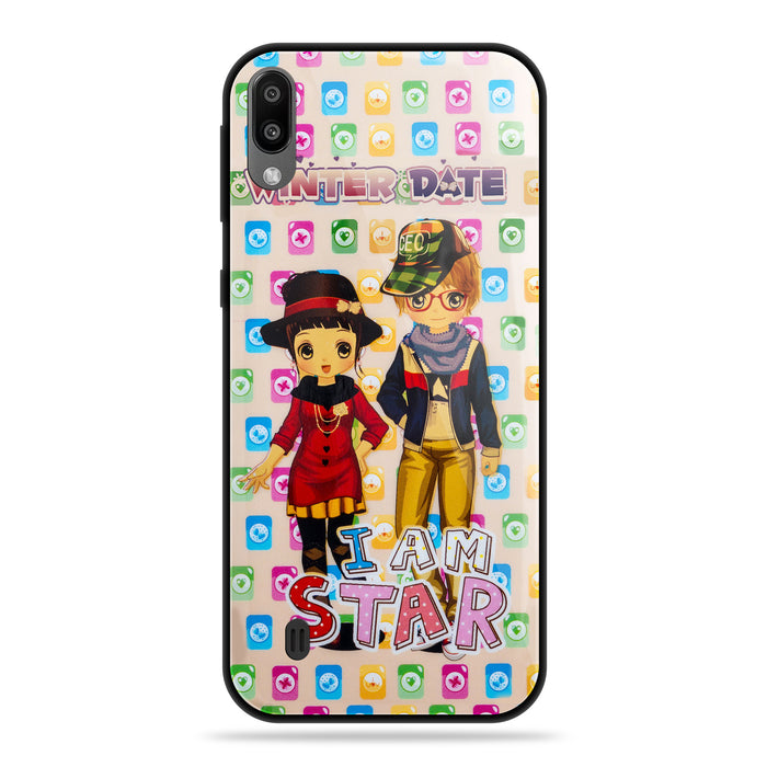 Designer Soft TPU Fancy Back Case Cover for Samsung M10 (24 PCS. SET)