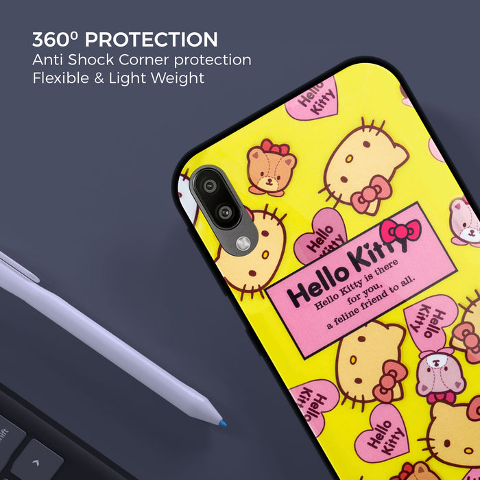 Designer Soft TPU Fancy Back Case Cover for Samsung M10