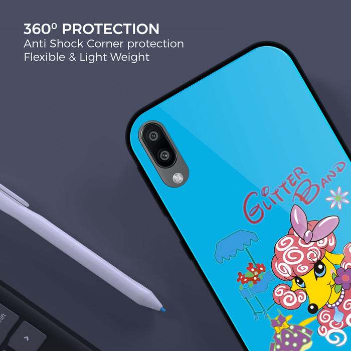 Designer Soft TPU Fancy Back Case Cover for Samsung M10