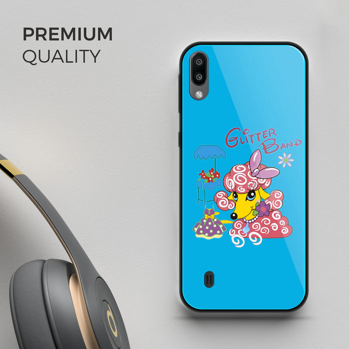 Designer Soft TPU Fancy Back Case Cover for Samsung M10