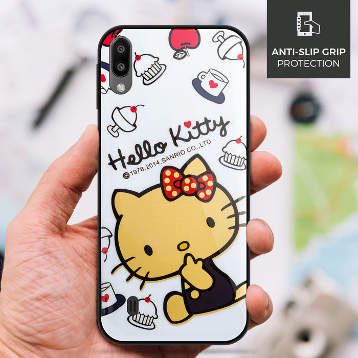 Designer Soft TPU Fancy Back Case Cover for Samsung M10